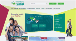Desktop Screenshot of colomiers-habitat.fr
